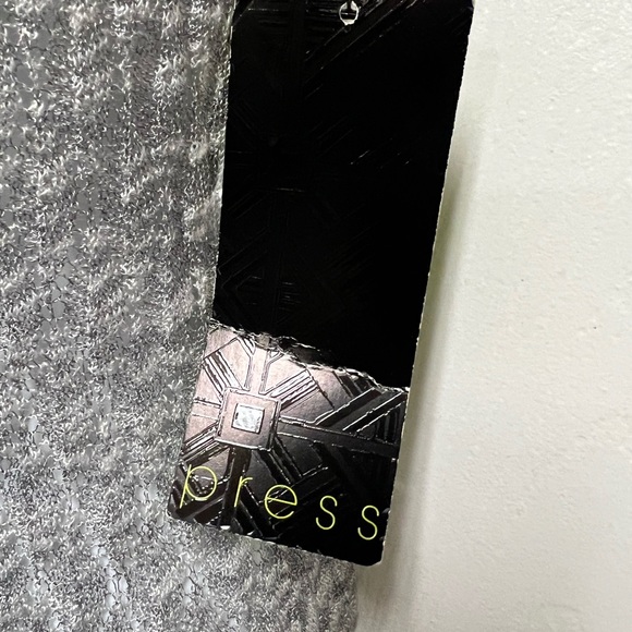 PRESS Grey Ruffled Knit Top - Picture 10 of 10